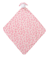  Animal Napping Blanket-Flower Print Bunny