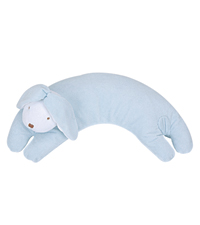 Curved Pillow-Blue Bunny